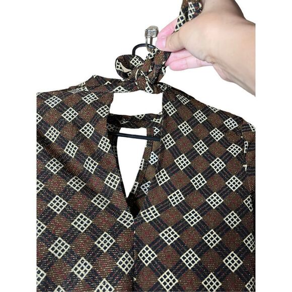 Vintage Y2K Topaz 3/4 Sleeve Top‎ - Picture 6 of 8